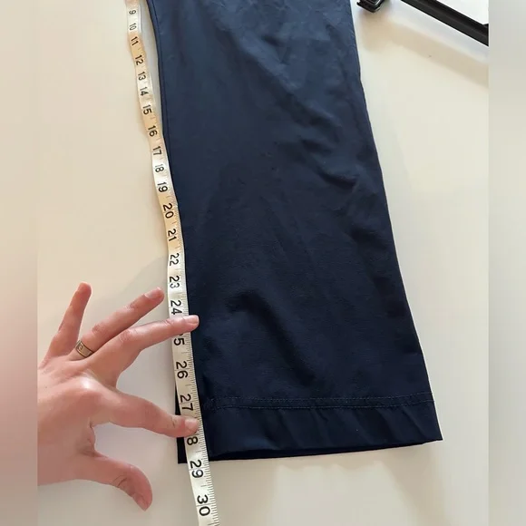 Adsum Site Pants Nylon Drawstring Trousers Gorpcore Minimalist M Navy Blue